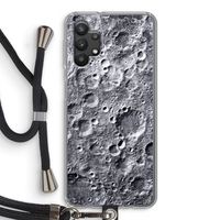 Maanlandschap: Samsung Galaxy A32 5G Transparant Hoesje met koord