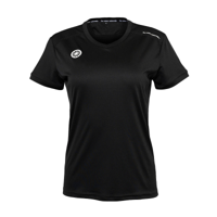 T-Shirt Jaipur Girls Performance Tee Zwart T-Shirt Jaipur Girls Performance Tee Zwart