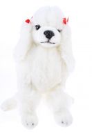 BIColini Knuffelhond poedel wit 30 cm - thumbnail