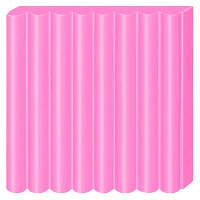 Fimo effect boetseerklei neon roze, 57gr