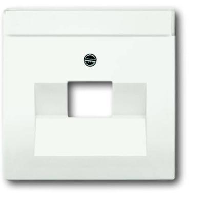 Busch-Jaeger 2CKA001710A3889 UAE-, IAE-, ISDN-contactdoos Afdekking Wit, Verkeerswit 1 stuk(s)