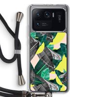 Fantasie jungle: Xiaomi Mi 11 Ultra Transparant Hoesje met koord
