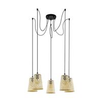 Eglo Houten hanglamp Claverdon spider 43255