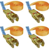 TOOLCRAFT TO-10246095 Trekkracht (lc) vastbinden (enkel/direct)=250 daN (l x b) 5 m x 25 mm Ratelinrichting EN 12195-2