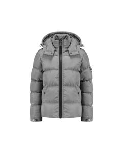 Malelions Winterjas Patch Puffer - Grijs