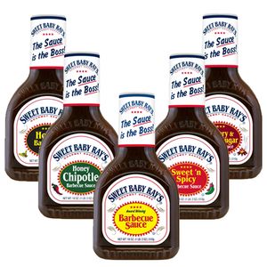 Sweet Baby Ray&apos;s - Proefpakket Barbecuesaus - 5x 425ml