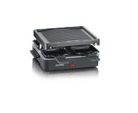 Severin RG 2370 raclette 4 persoon/personen 600 W Zwart