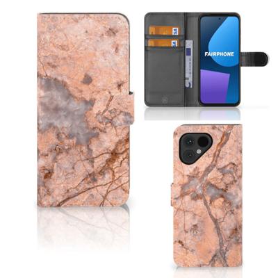 Fairphone 5 | Bookcase | Marmer Oranje