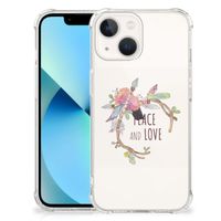 iPhone 13 mini Stevig Bumper Hoesje Boho Text