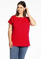 Yoek T-shirt kapmouwen | Rood | Maat 42/44