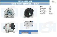 Dynamo BMW 230A 215583220004