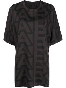 Marc Jacobs t-shirt Monogram Big en coton - Gris