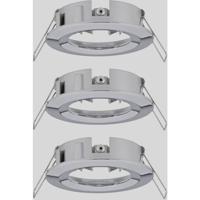 Paulmann 92482 EBL Choose Inbouwring Set van 3 stuks 10 W Chroom