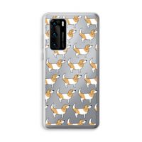 Doggy: Huawei P40 Transparant Hoesje