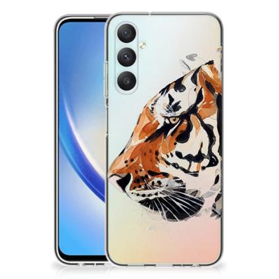 Smartphone hoesje Samsung Galaxy A05S Watercolor Tiger