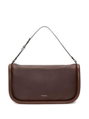JW Anderson sac porté épaule Bumper en cuir - Marron