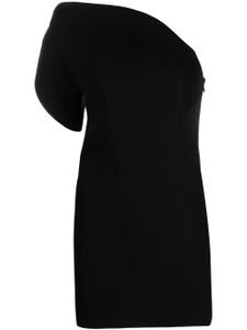 Roland Mouret robe mi-longue à une épaule - Noir