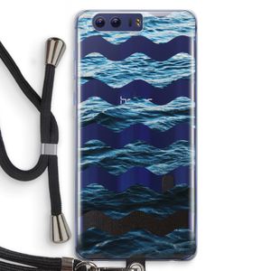 Oceaan: Honor 9 Transparant Hoesje met koord
