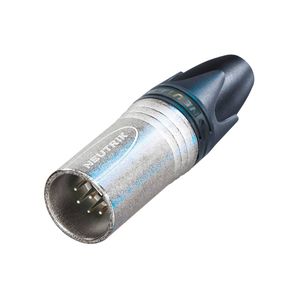 Neutrik NC7MXX kabel-connector XLR Aluminium, Zwart