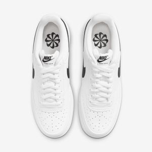 Nike Court Vision Low Next Nature Sneakers Wit Zwart