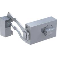 Basi 1306-0208 Extra deurslot met vergrendelbeugel RVS-optiek