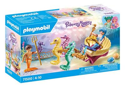 PLAYMOBIL Princess Magic - Zeemeermin zeepaard koets Constructiespeelgoed