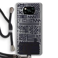 Marrakech print: Xiaomi Poco X3 NFC Transparant Hoesje met koord