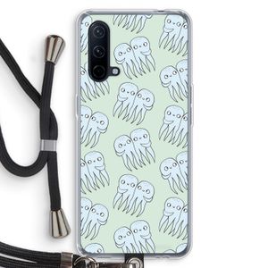 Octopussen: OnePlus Nord CE 5G Transparant Hoesje met koord