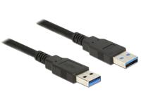 DeLOCK 85064 USB-kabel 5 m USB 3.2 Gen 1 (3.1 Gen 1) USB A Zwart - thumbnail