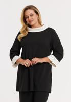 Yoek Tuniek flare VERO | Zwart | Maat 42/44