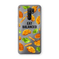 Eat Balanced: Xiaomi Redmi 9 Transparant Hoesje