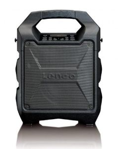 Lenco PA-30 - Party speaker BluetoothÂ® met 25W vermogen - Zwart