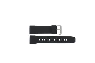 Horlogeband Casio 5497 PRG-600-1 / 10631620 Kunststof/Plastic Zwart 24mm