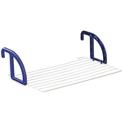 LEIFHEIT 83056 Hangendroger balkon 7 meter CLASSIC 70 wit & blauw