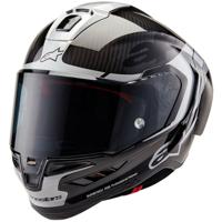 ALPINESTARS Supertech R10 Element, Integraalhelm, Zwart Carbon-Zilver-Zwart