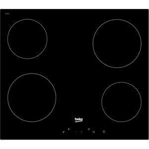 Beko HIC64400E Inbouw Vitrokeramische Kookplaat Zwart