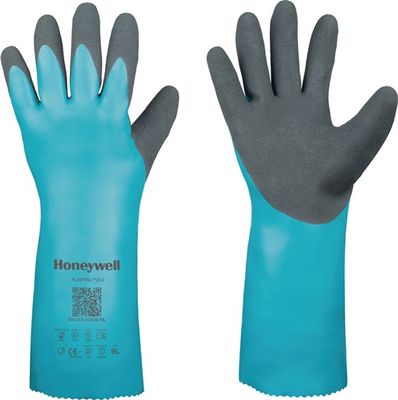 Honeywell Chemiehandschuhe | Größe 10 grün | EN 388, EN 374, EN 407 | PSA-Kategorie III | 12 stuks - 33-3150E/10XL 33-3150E/10XL