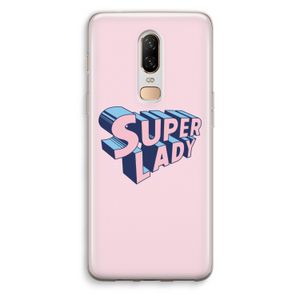 Superlady: OnePlus 6 Transparant Hoesje