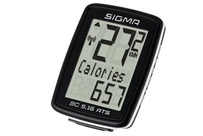 Sigma BC 9,16 ATS Kilometerteller 9 functies - Zwart