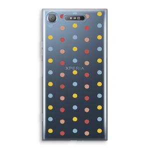 Bollen: Sony Xperia XZ1 Transparant Hoesje