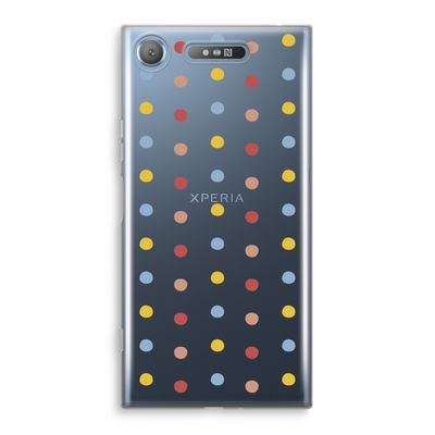 Bollen: Sony Xperia XZ1 Transparant Hoesje