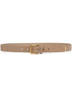 Brunello Cucinelli ceinture fine en cuir - Tons neutres