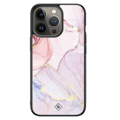 iPhone 13 Pro glazen hardcase - Purple sky
