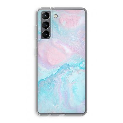 Fantasie pastel: Samsung Galaxy S21 Transparant Hoesje