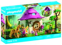 Playmobil® Princess Magic gezellig sprookjeshuis met gouden eenhoorn en stal Playmobil® Princess Magic gezellig sprookjeshuis met gouden eenhoorn en stal