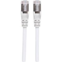 Intellinet 741910 RJ45 Netwerkkabel, patchkabel CAT 6a (losse kabel CAT 7) S/FTP 7.50 m Wit Halogeenvrij 1 stuk(s)