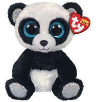 TY Beanie Boo's Knuffel Pandabeer Bamboo 15 cm - thumbnail