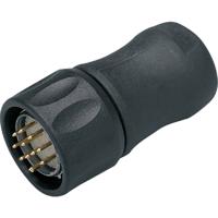 ifm Electronic E60123 Sensor/actuator connector, niet geassembleerd Aantal polen (sensoren): 12 Stekker, recht 1 stuk(s)