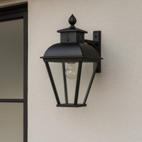 Muurlamp Vondel Hang mat zwart buitenverlichting