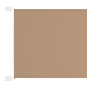 Luifel verticaal 60x360 cm oxford stof taupe